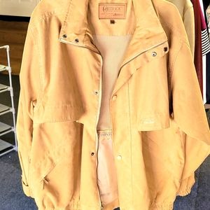 Microsuede Tan Jacket